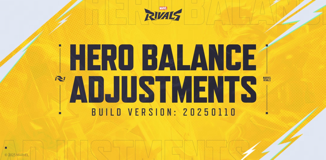 마블 라이벌즈 버전 20250110 밸런스 패치 시즌 1 시작!