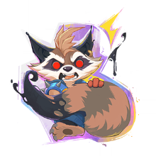 Symbiote Raccoon